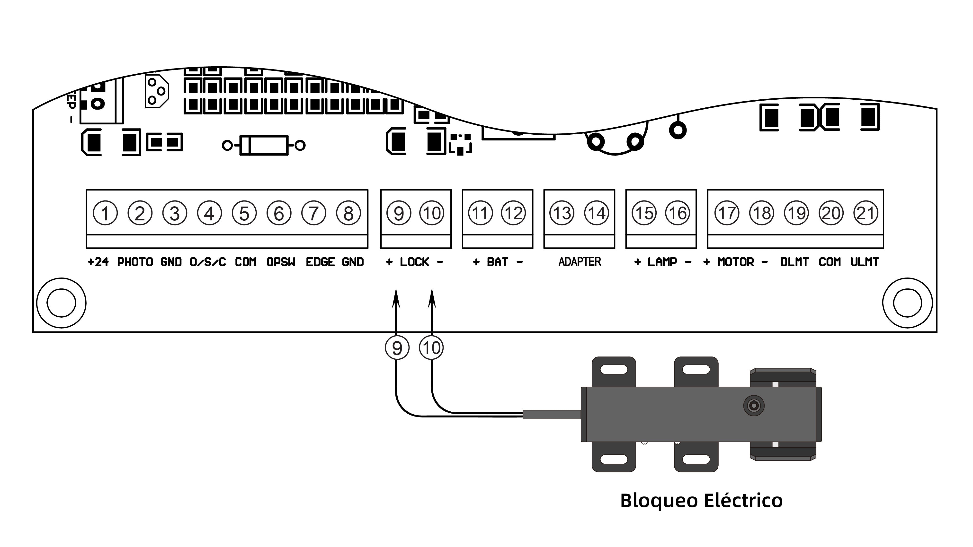 Cómo Instalar la TOPENS ET24 Cerradura Eléctrica de Puerta