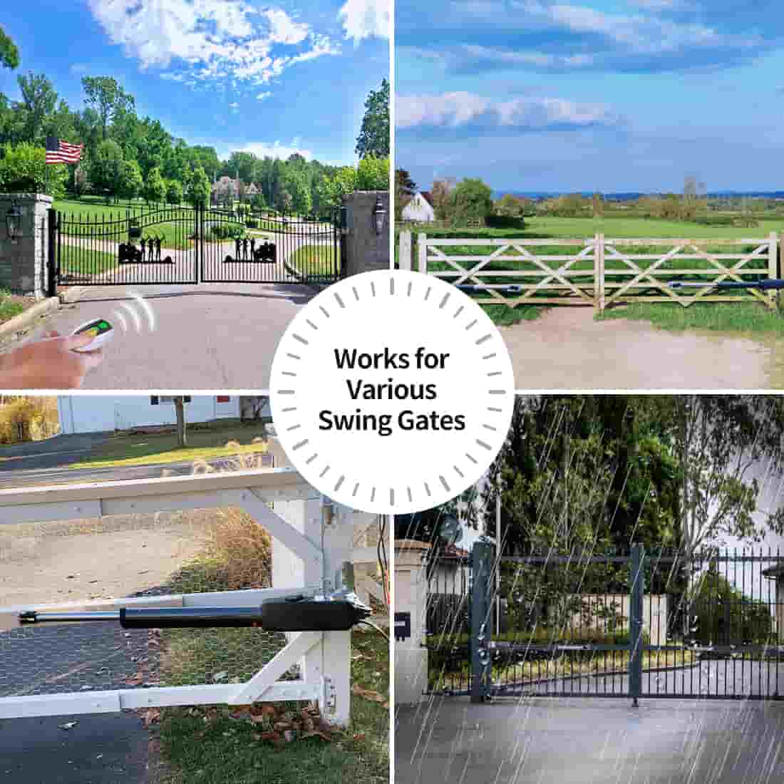 A8132 Double Gate Opener for Various Swing Gates