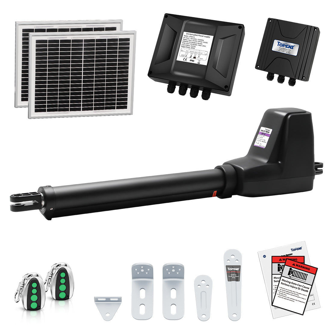 AT12131S Solar Power Gate Opener