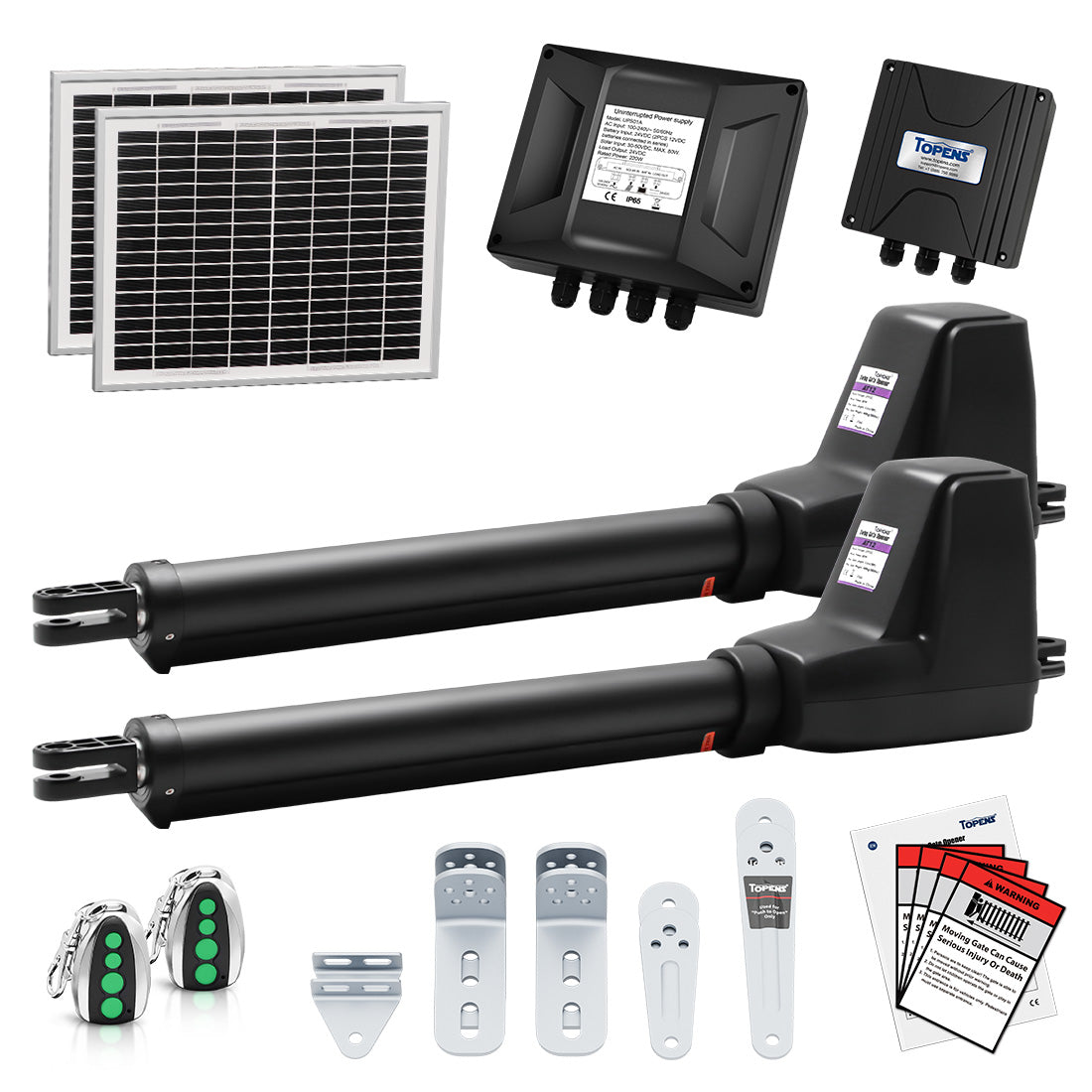 AT12132S Solar Dual Gate Opener