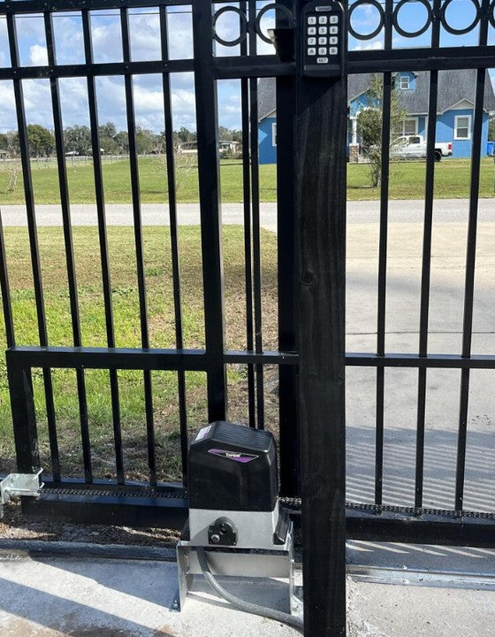 CK1200 Sliding Gate Opener in real life