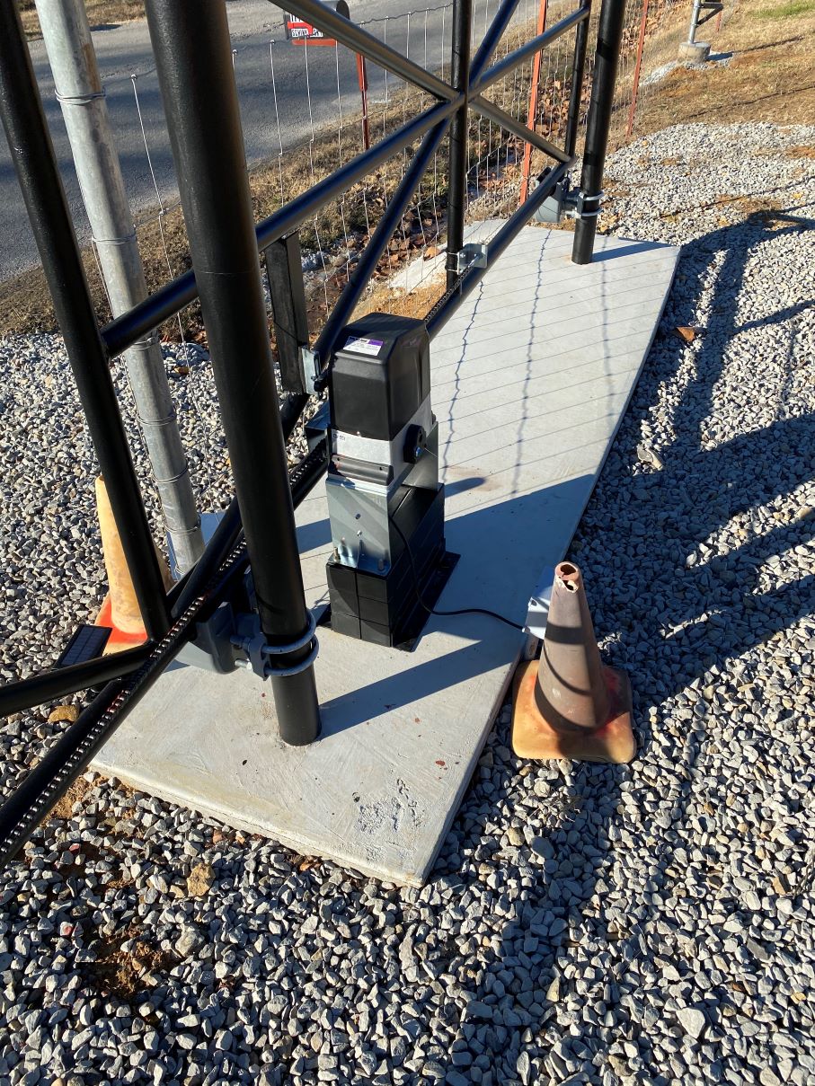 CK1200 Sliding Gate Opener in real life