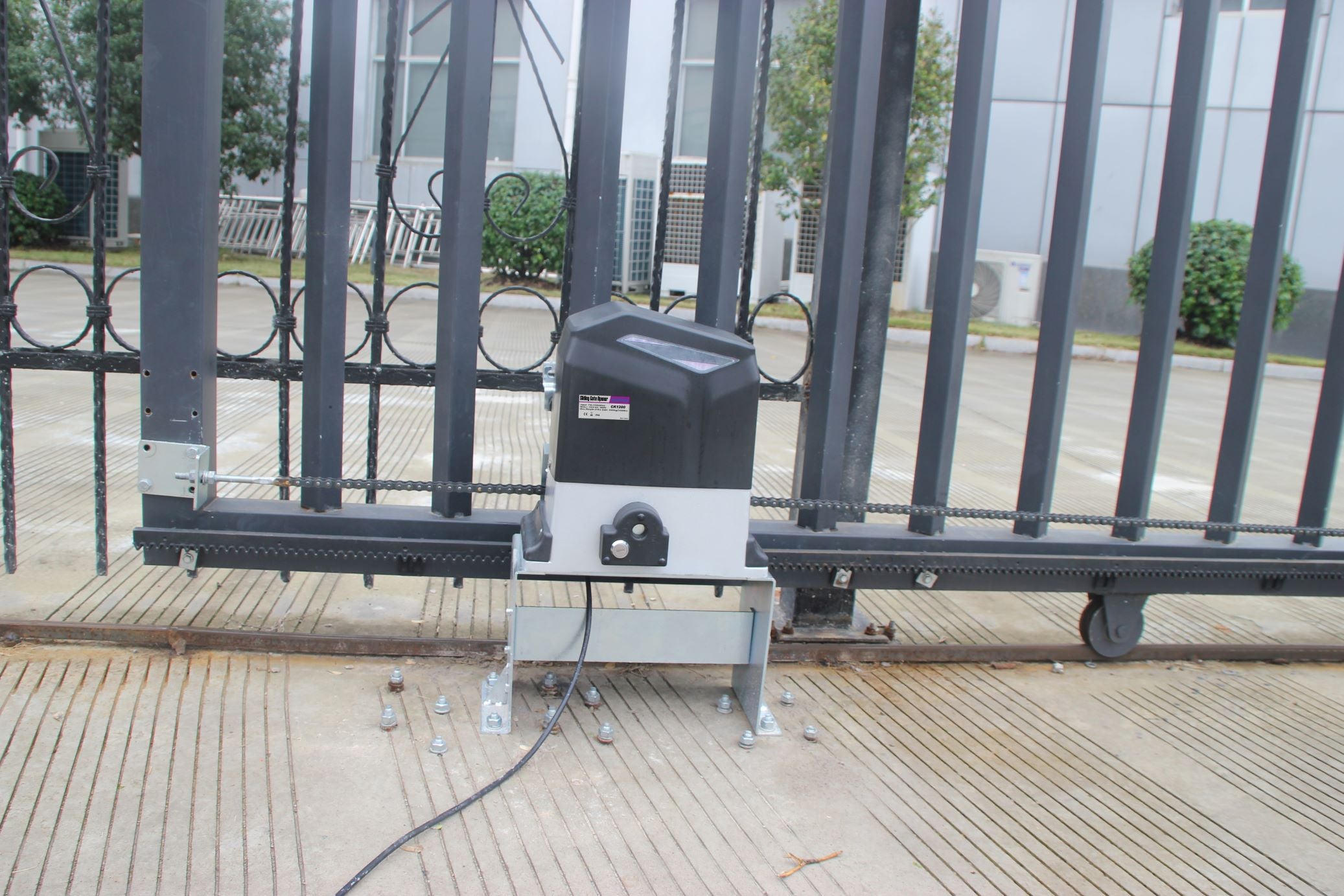 CK1200 Sliding Gate Opener in real life