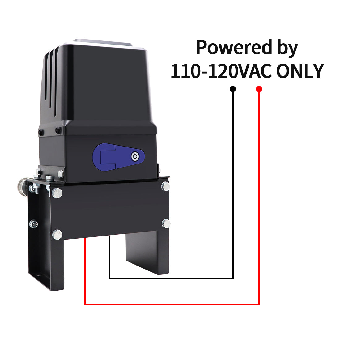 AC Electricity Powered ONLY TOPENS CK2500 Sliding Gate Opener