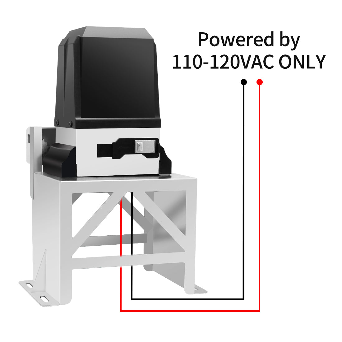 AC Electricity Powered ONLY TOPENS CK2600 Sliding Gate Opener