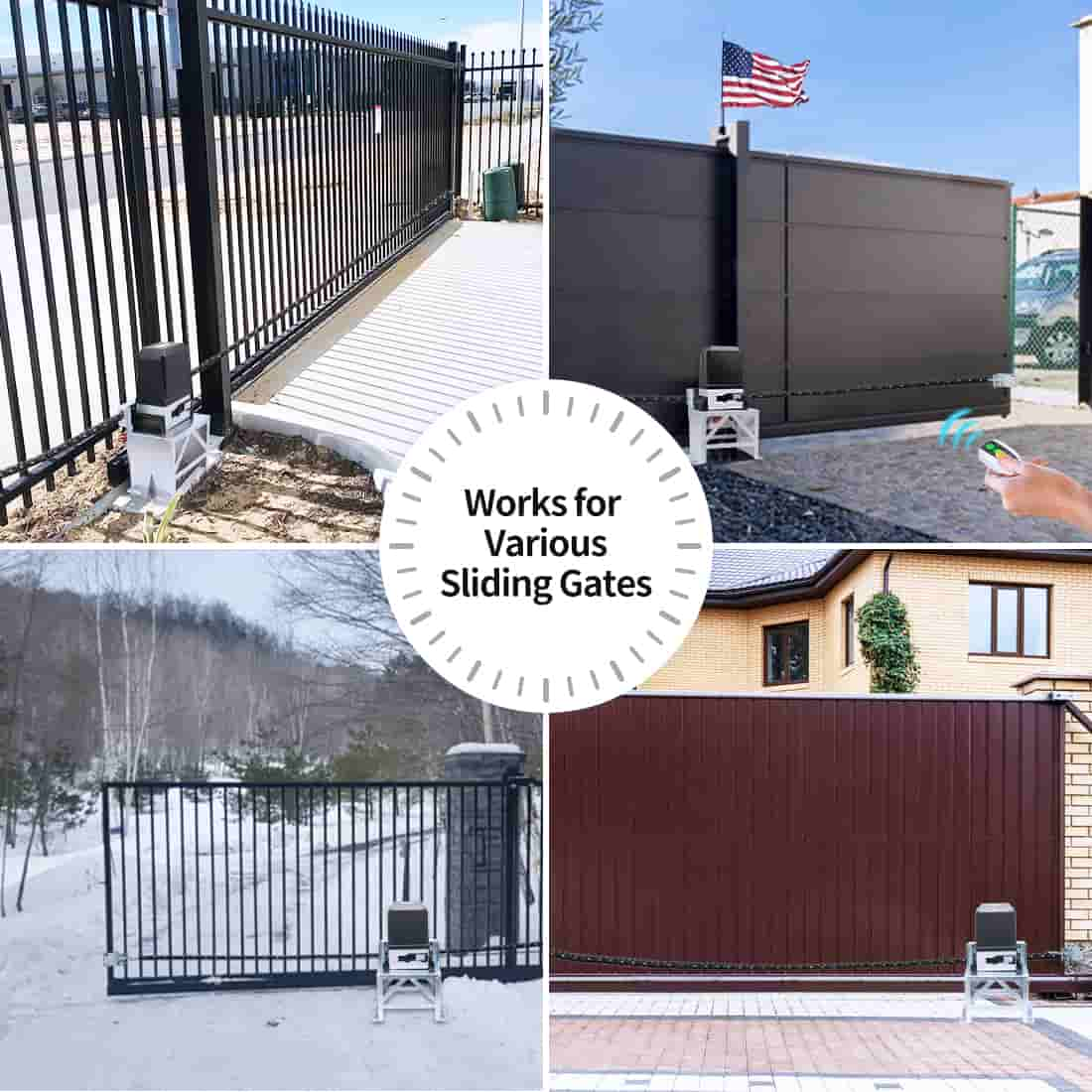 CK2600 Commercial Sliding Driveway Gate Opener for Various Sliding Gates