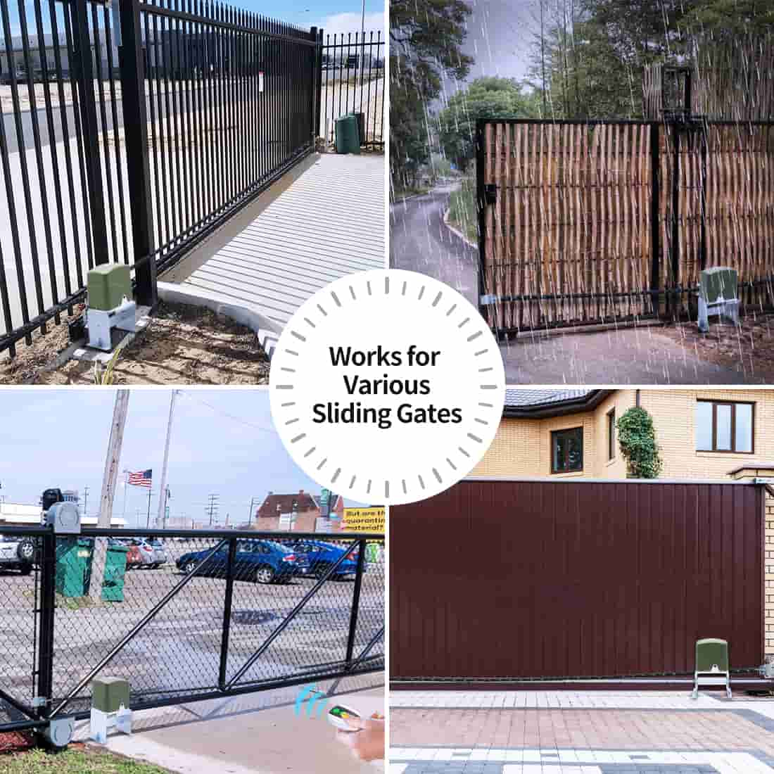 CK700 Sliding Gate Motor with Remote for Various Sliding Gates