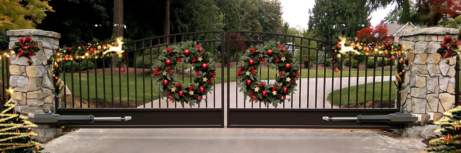 TOPENS Christmas Sale 2025 banner - 10% off all gate openers