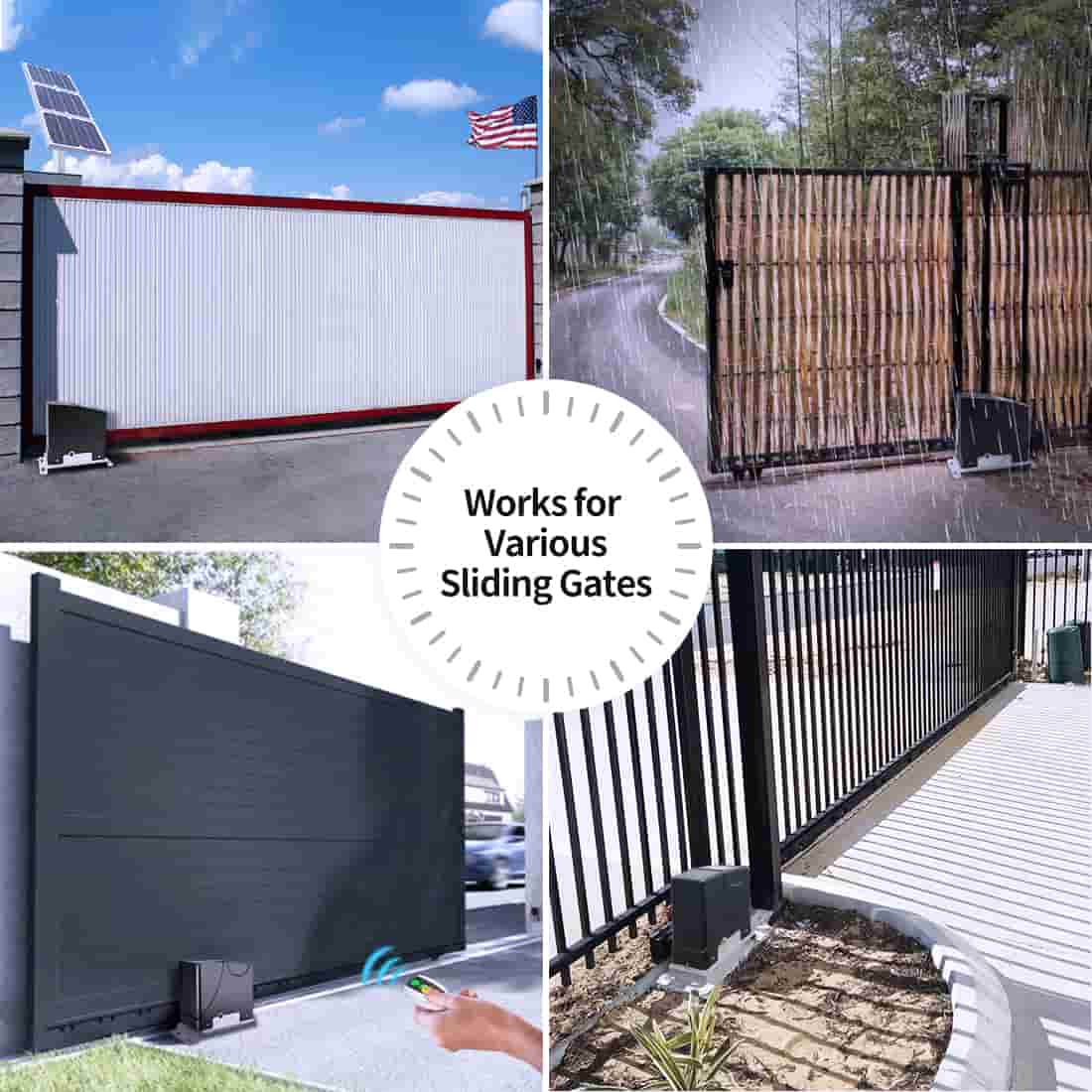 DK1000S Slide Gate Opener Kit for Various Sliding Gates