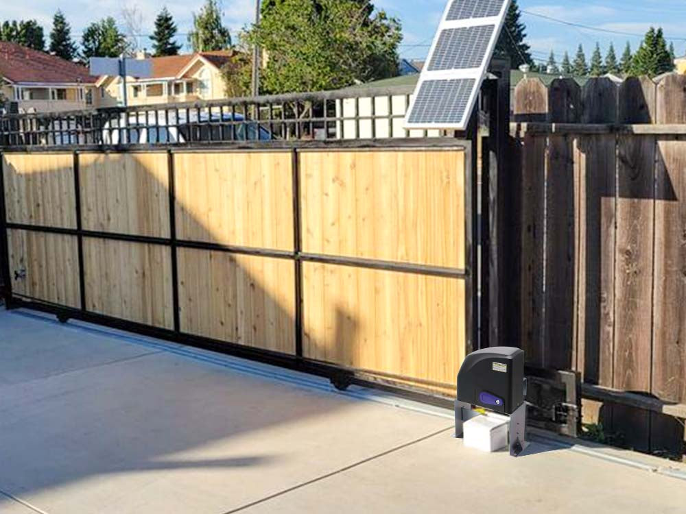 DKC500S Solar Sliding Gate Opener