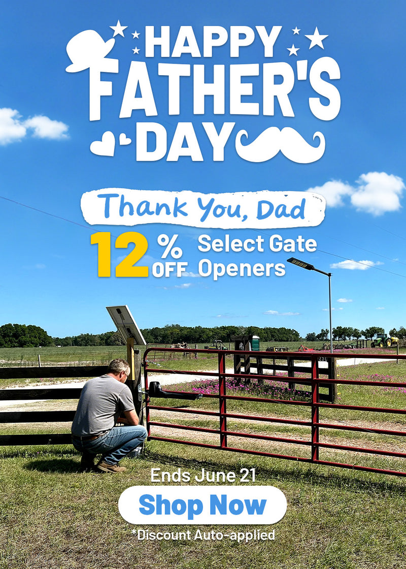 TOPENS Automatic Gate Openers Father's Day Sale - Up to 12% Off