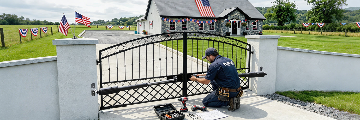 TOPENS Automatic Gate Openers 2026 Labor Day Sale - Up to 12% Off