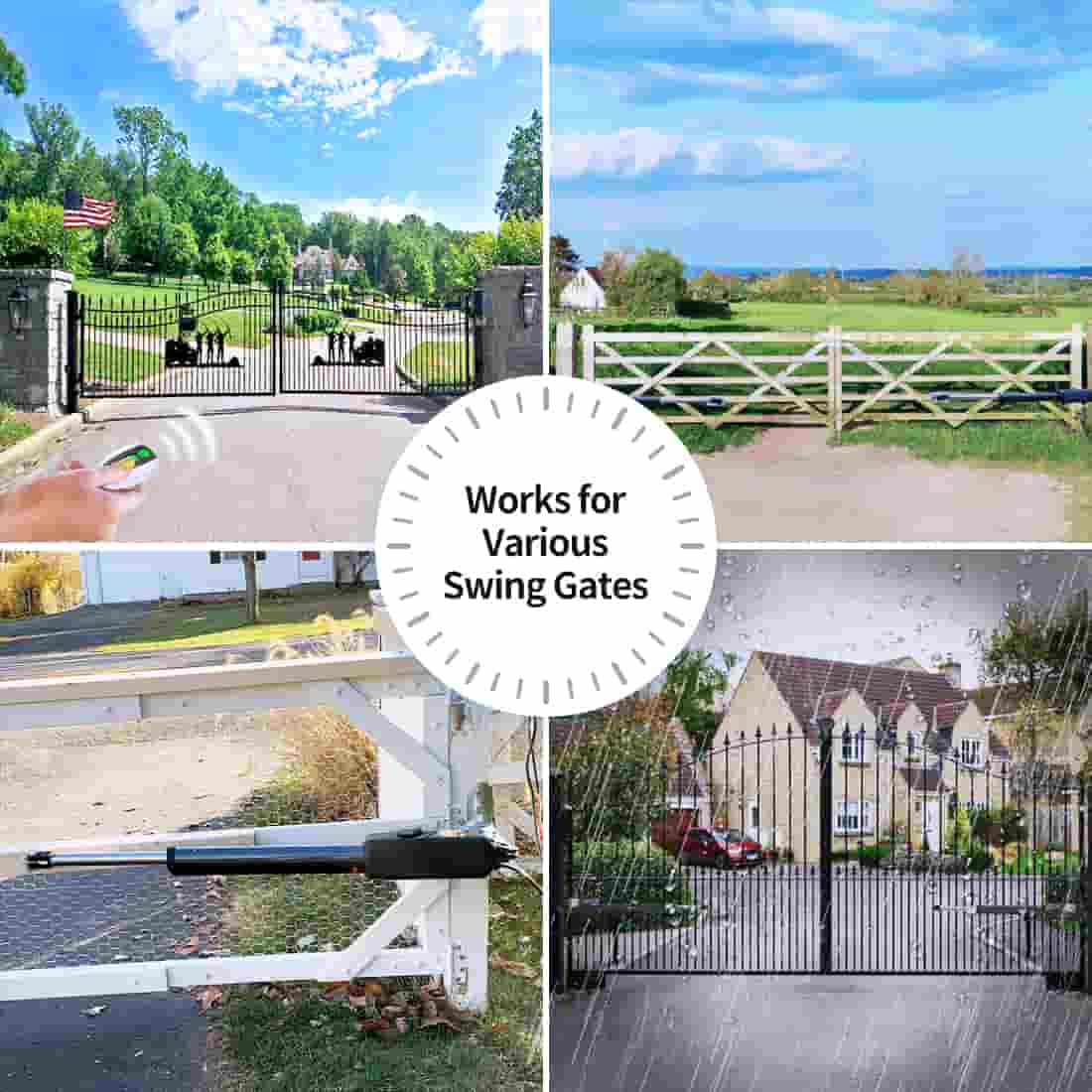 TOPENS PW302 Dual Swing Gate Opener