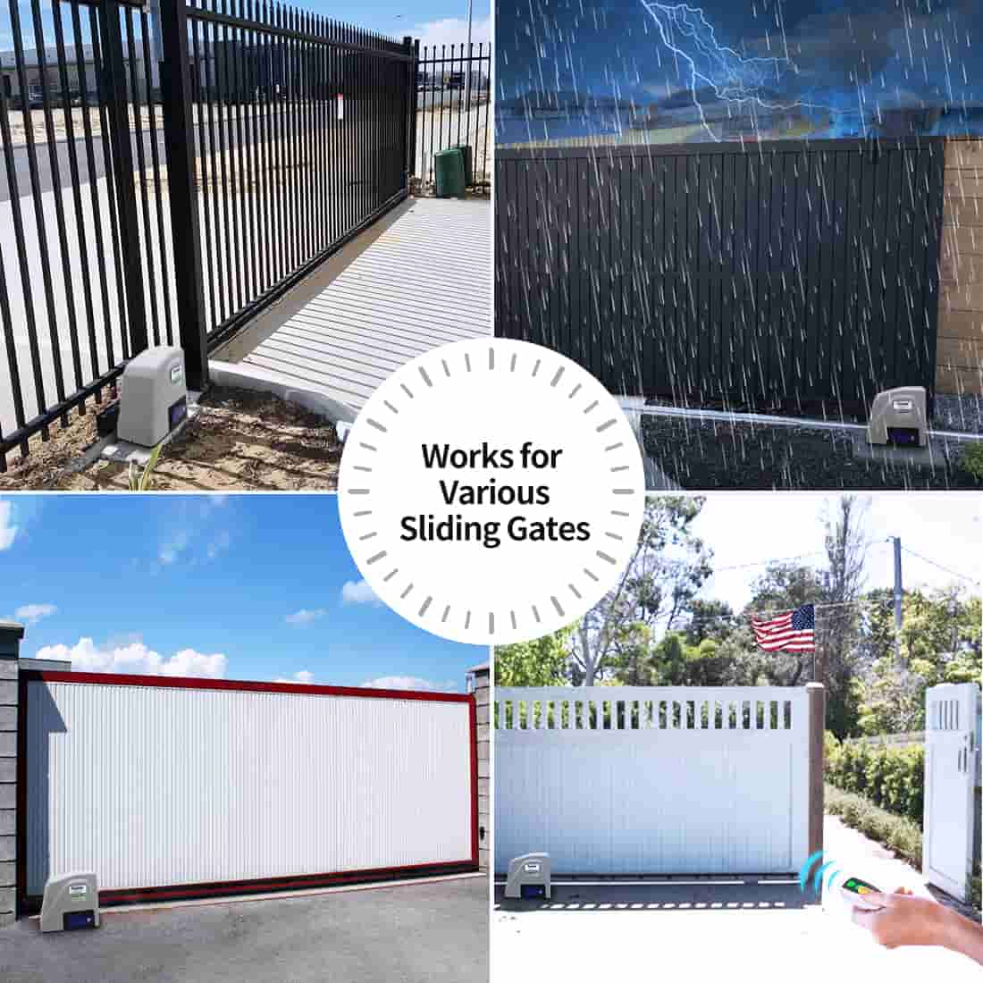 RK1100T Smart Sliding Gate Opener for Various Sliding Gates