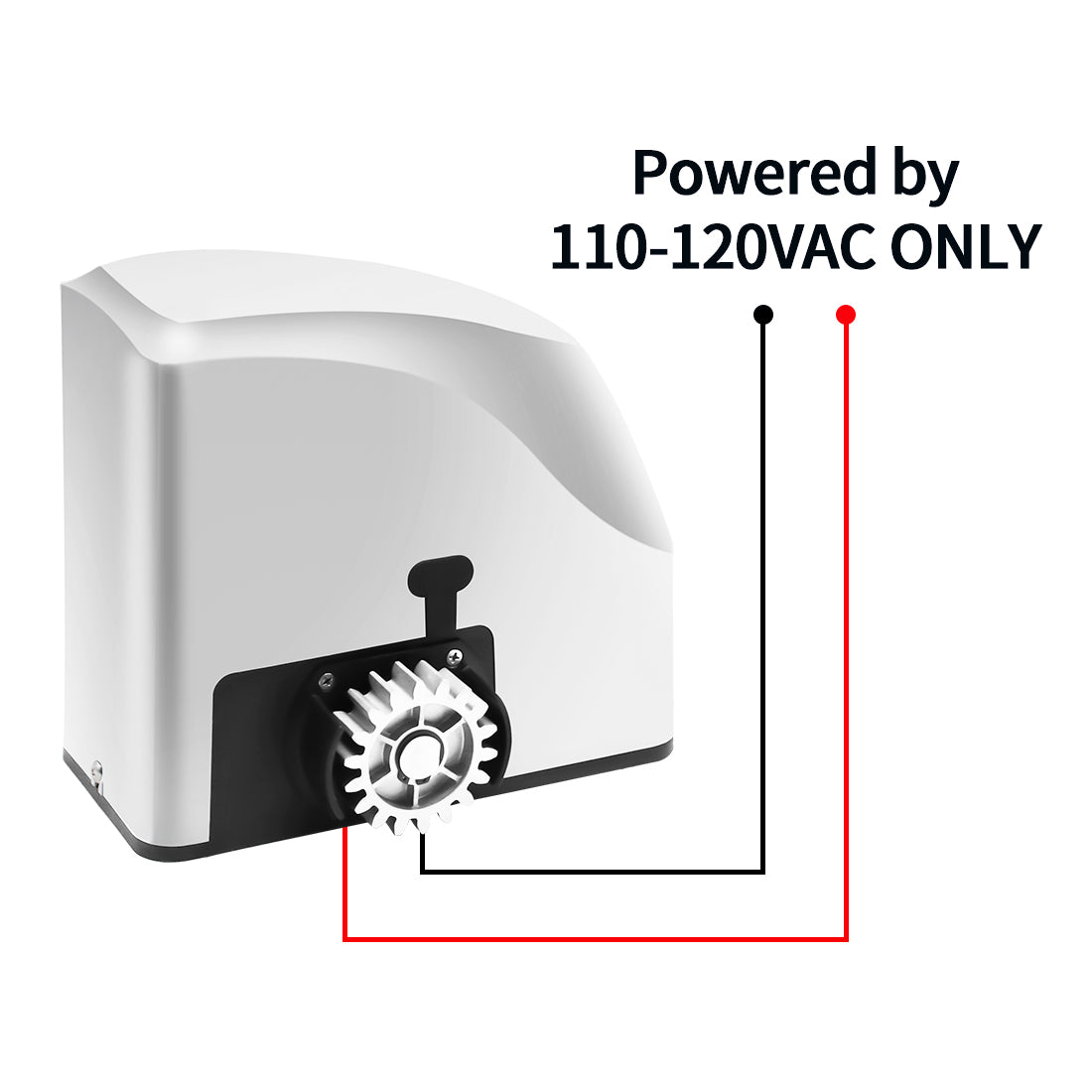 AC Electricity Powered ONLY TOPENS RK500T Sliding Gate Opener