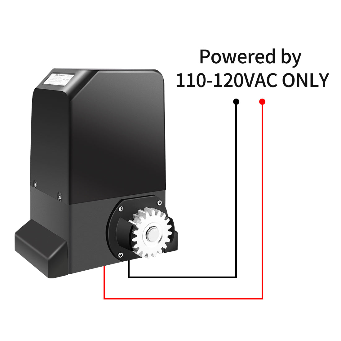 AC Electricity Powered ONLY TOPENS RK990T Sliding Gate Opener