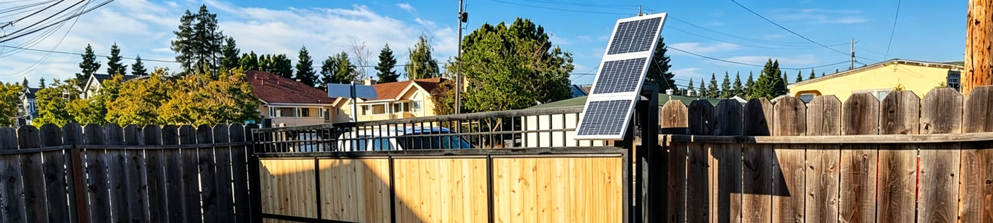 TOPENS Solar Sliding Gate Openers Collection