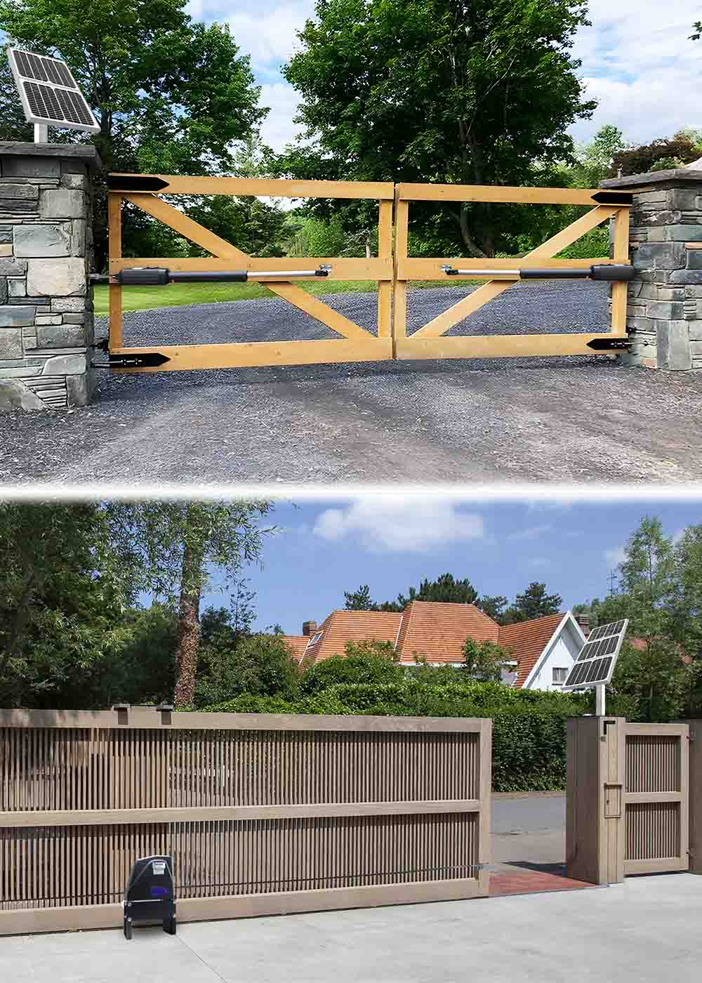 Solar Powered Electric Gate Openers