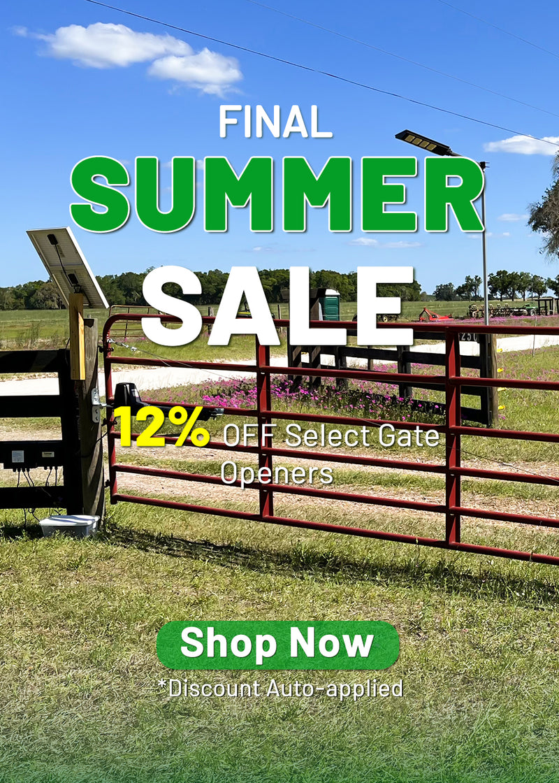 TOPENS Automatic Gate Openers 2026 Summer Sale - Up to 12% Off