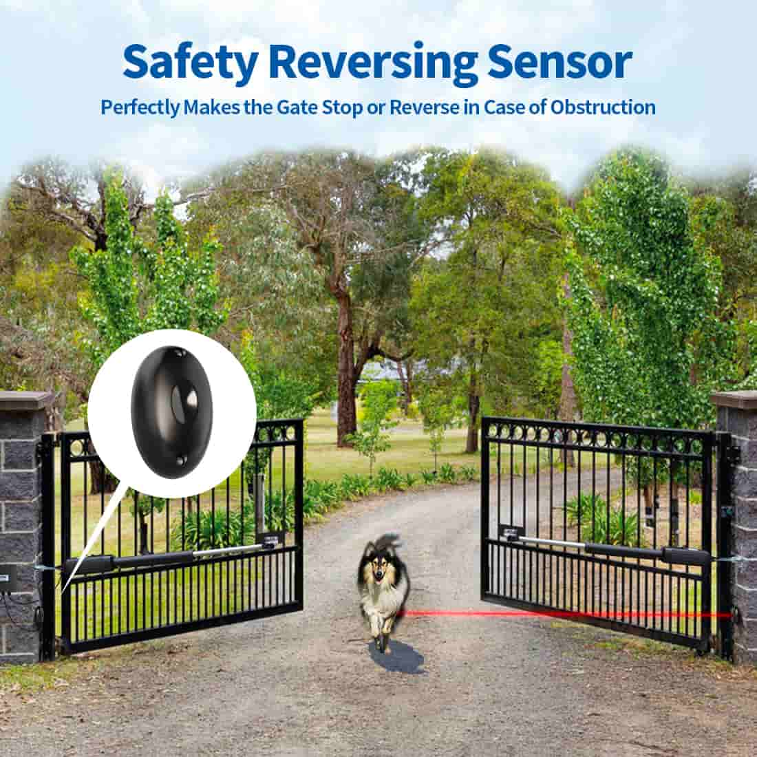 TC102 Photo Eye Infrared Beam Sensor for Automatic Gate Opener