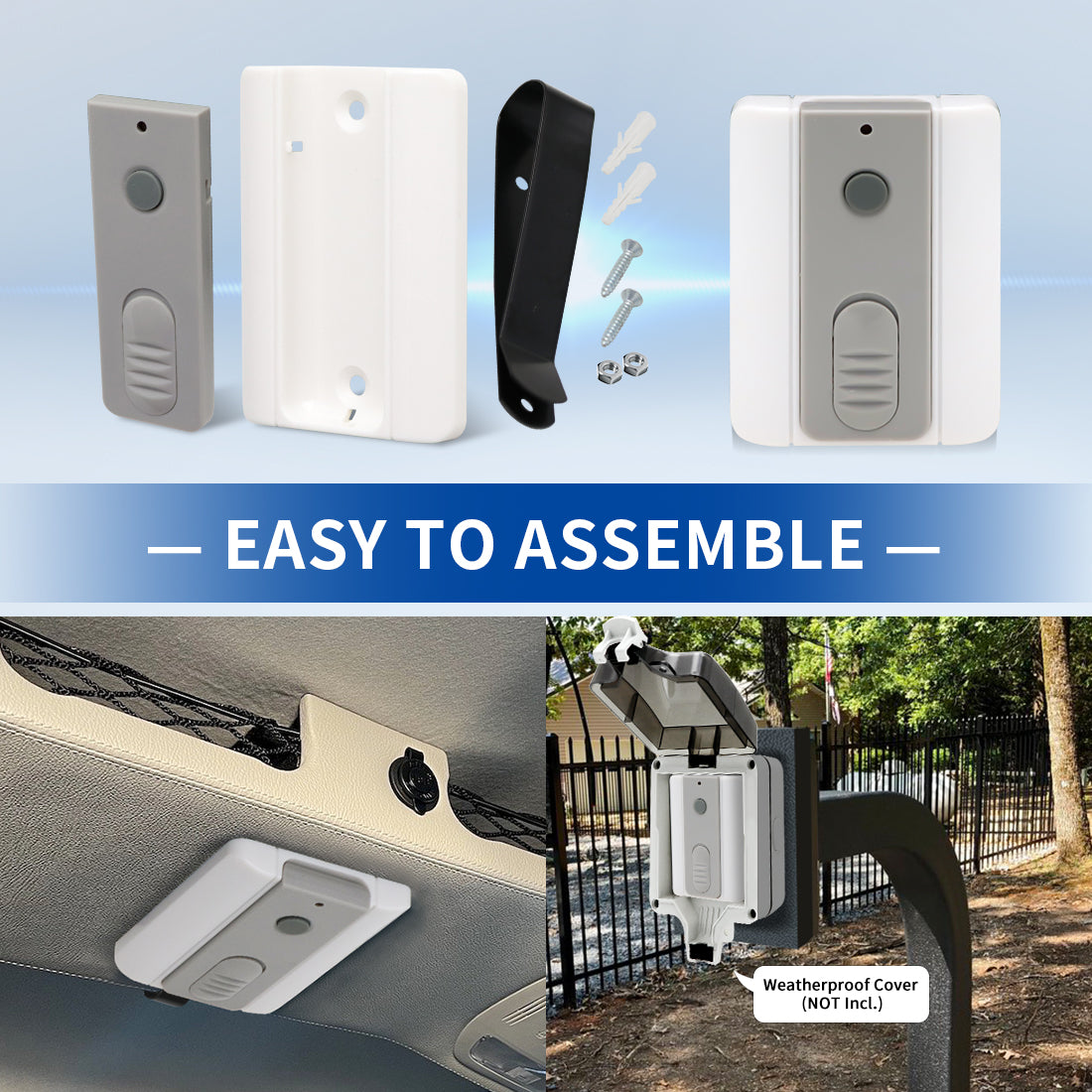 TC173 Remote Push Button Easy to Install