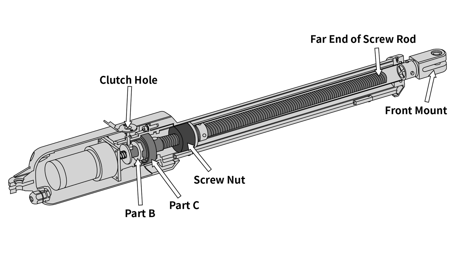 Gate Opener Arm