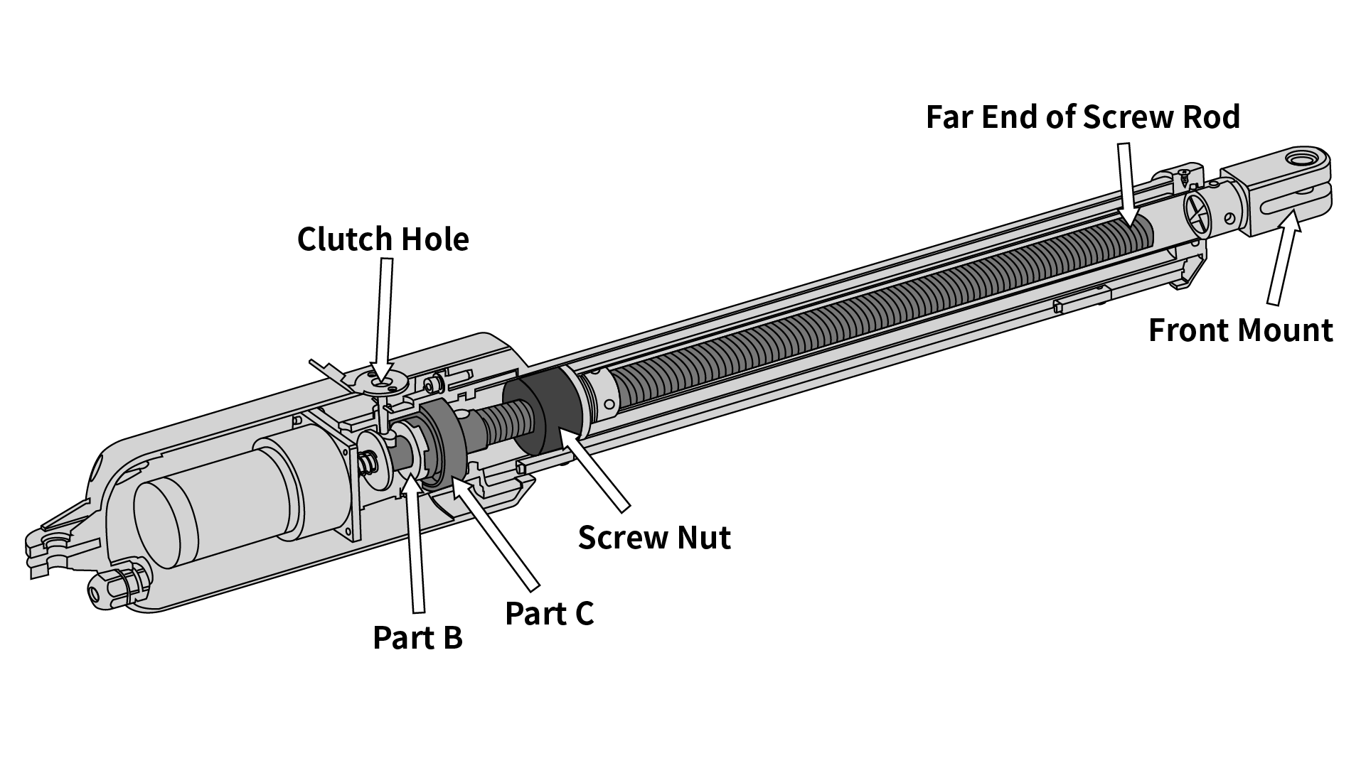 Gate Opener Arm