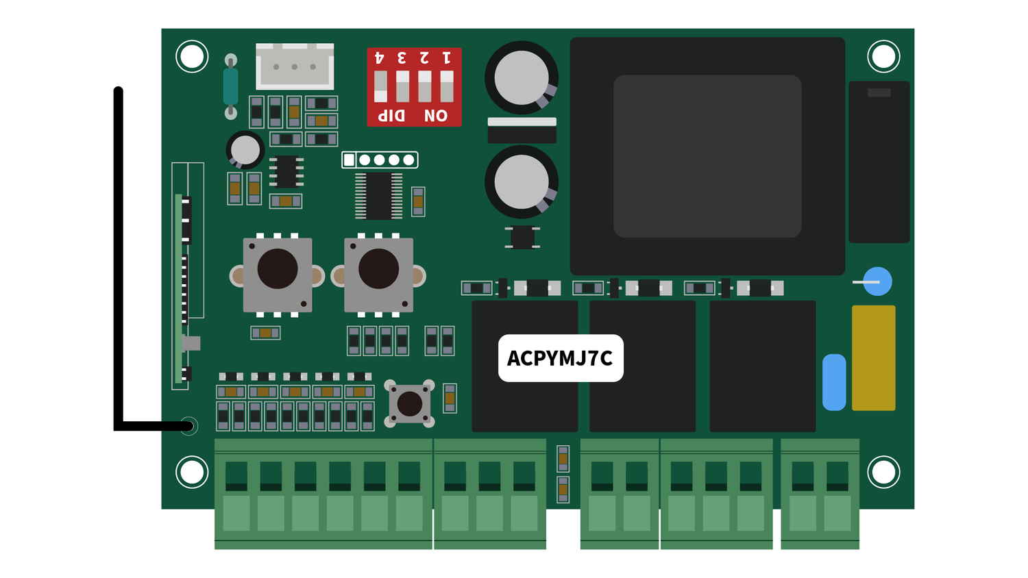 terminal functions control board