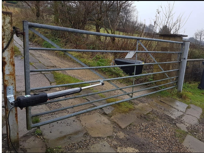 A5 Single Swing Gate Opener in real life