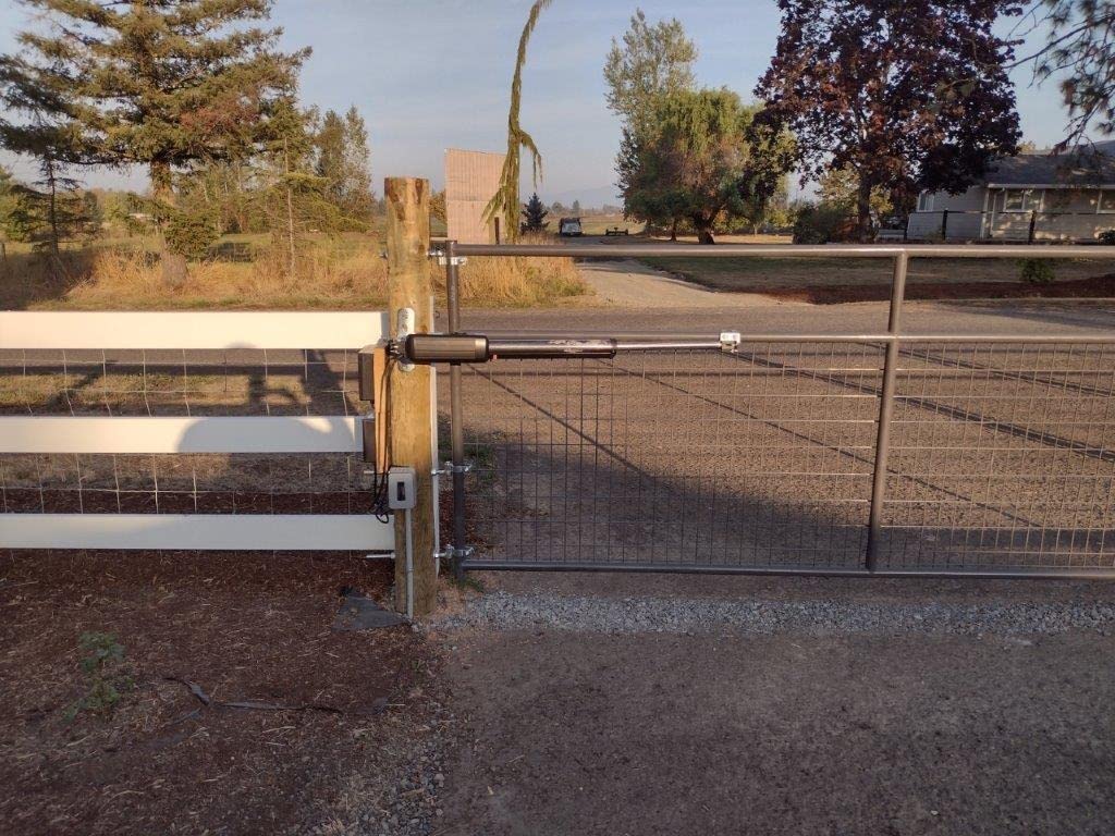 A5131 Single Swing Gate Opener in real life