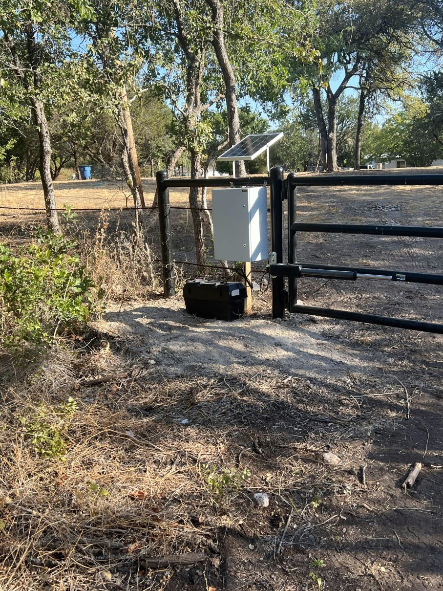 A5131 Single Swing Gate Opener in real life