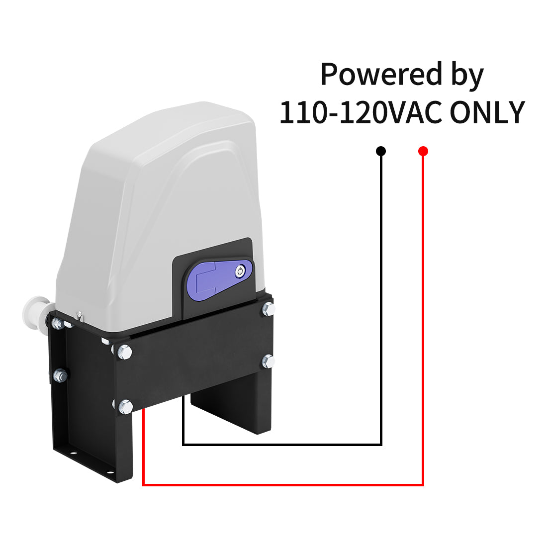 AC Electricity Powered ONLY TOPENS CK1100 Sliding Gate Opener