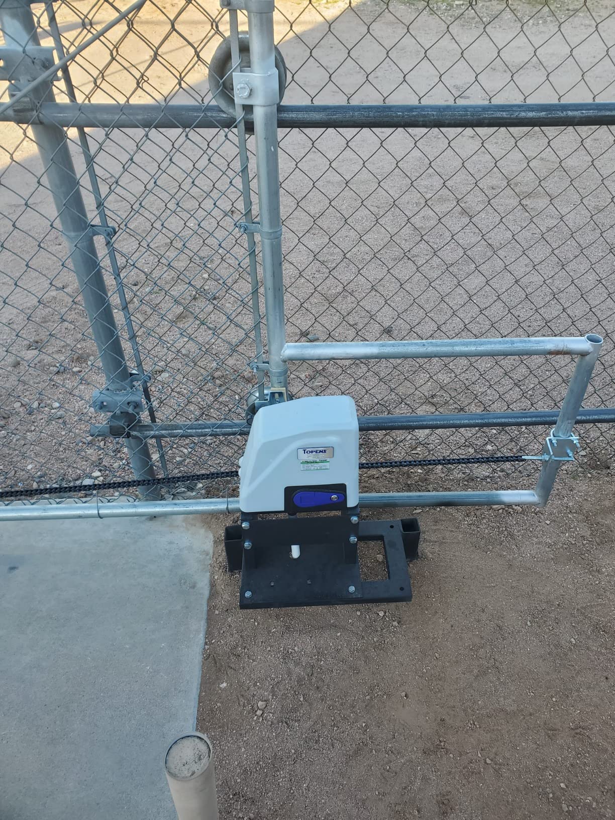 CK1100 Sliding Gate Opener in real life