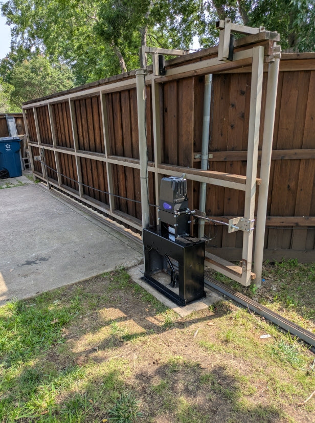 CK2500 Sliding Gate Opener in real life