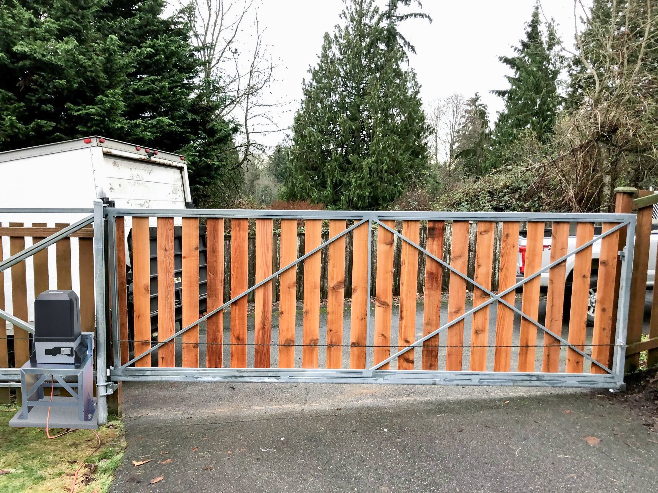 CK2600 Sliding Gate Opener in real life