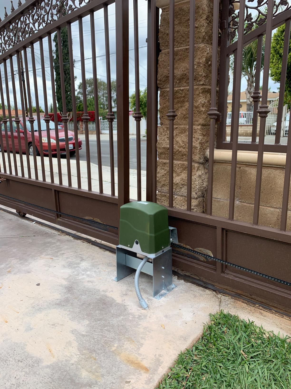CK700 Sliding Gate Opener in real life