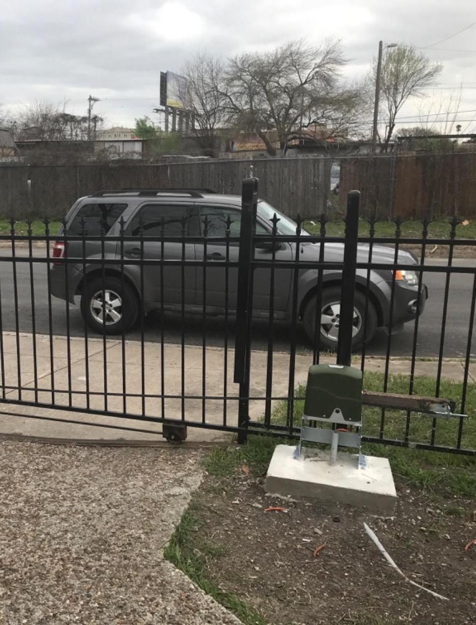 CK700 Sliding Gate Opener in real life
