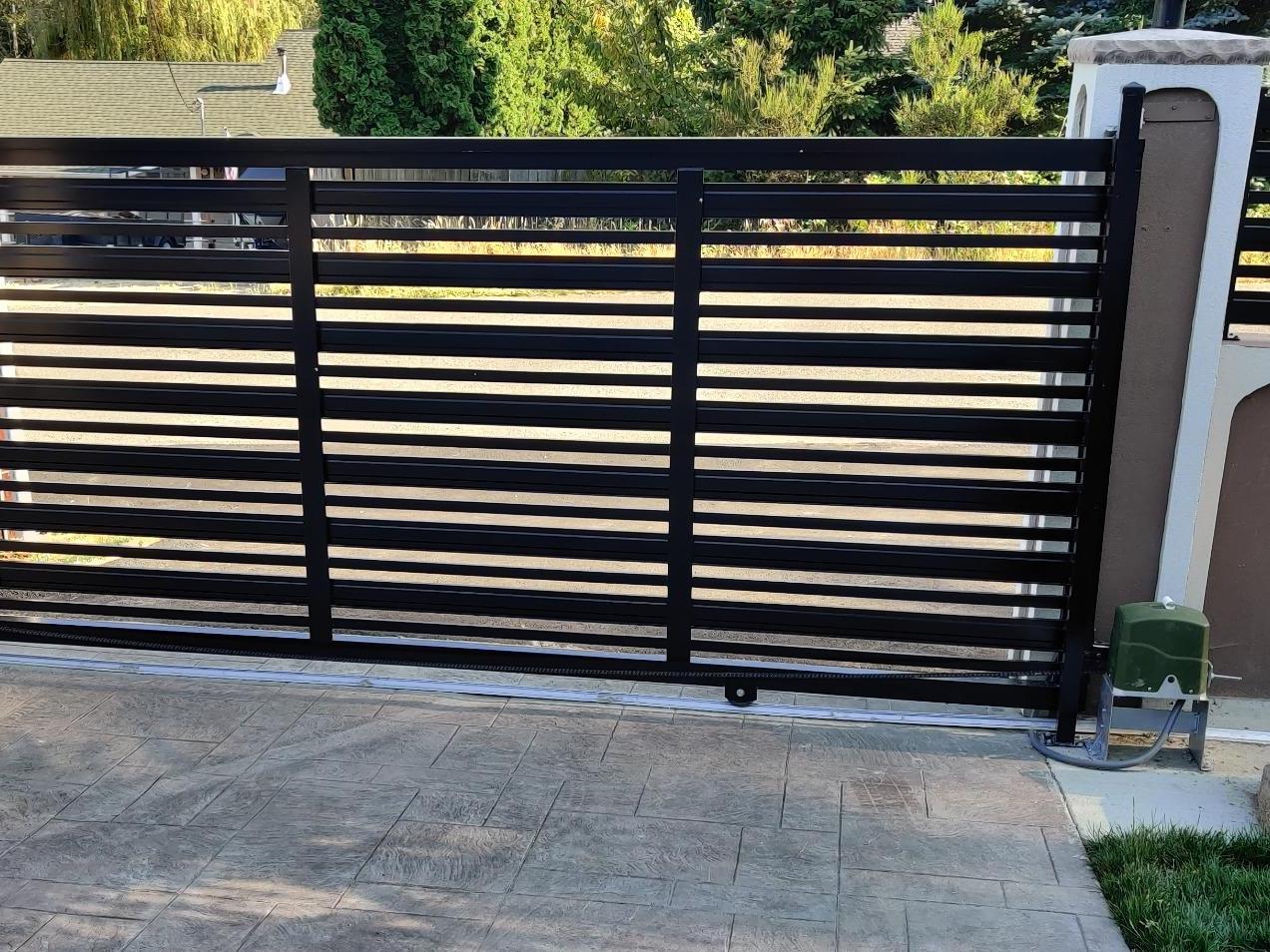 CK700 Sliding Gate Opener in real life
