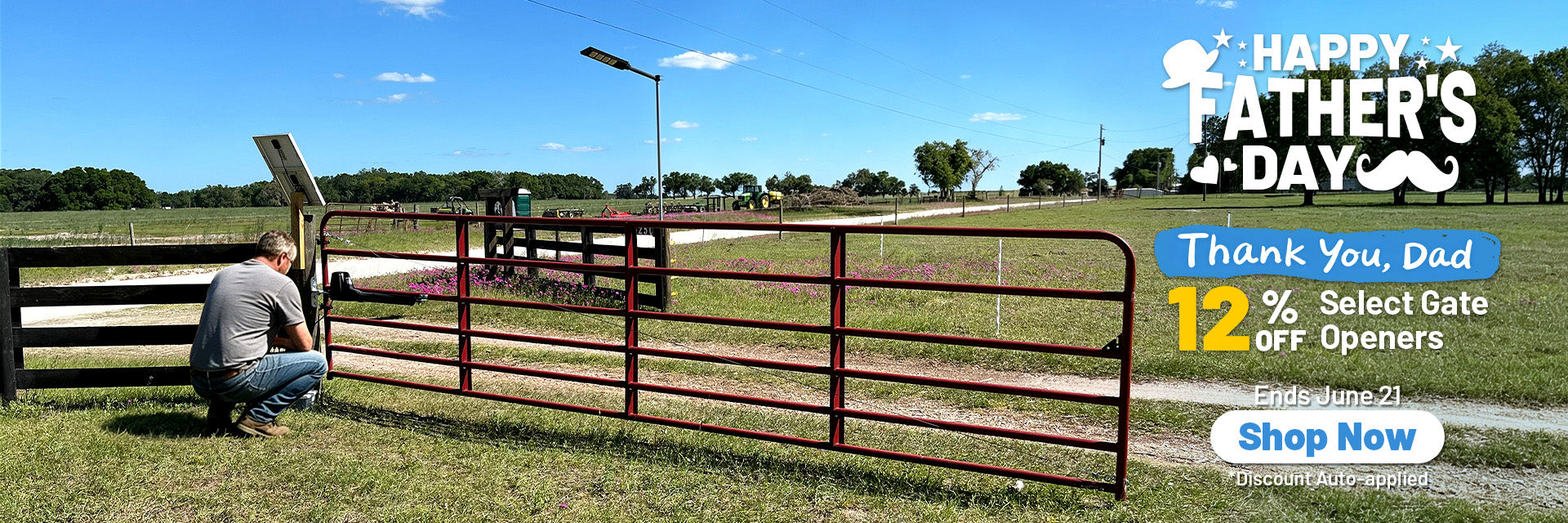 TOPENS Automatic Gate Openers Father's Day Sale - Up to 12% Off
