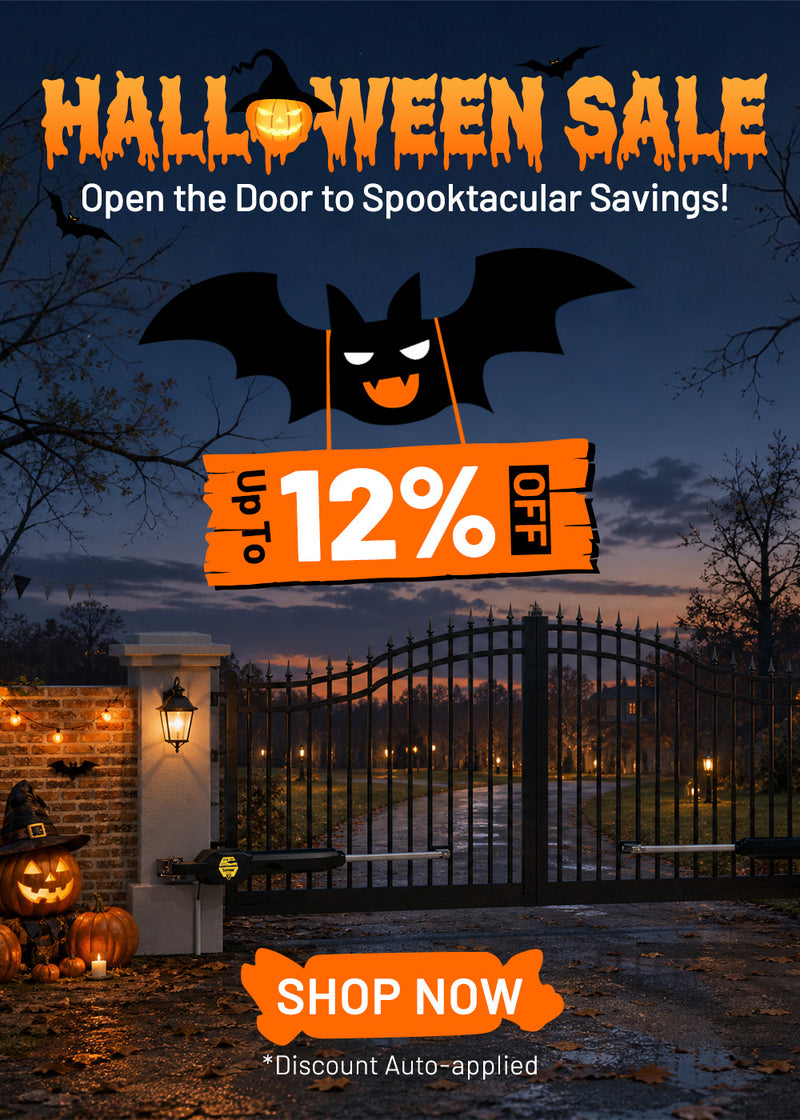 TOPENS Automatic Gate Openers 2026 Halloween Sale - Up to 12% Off