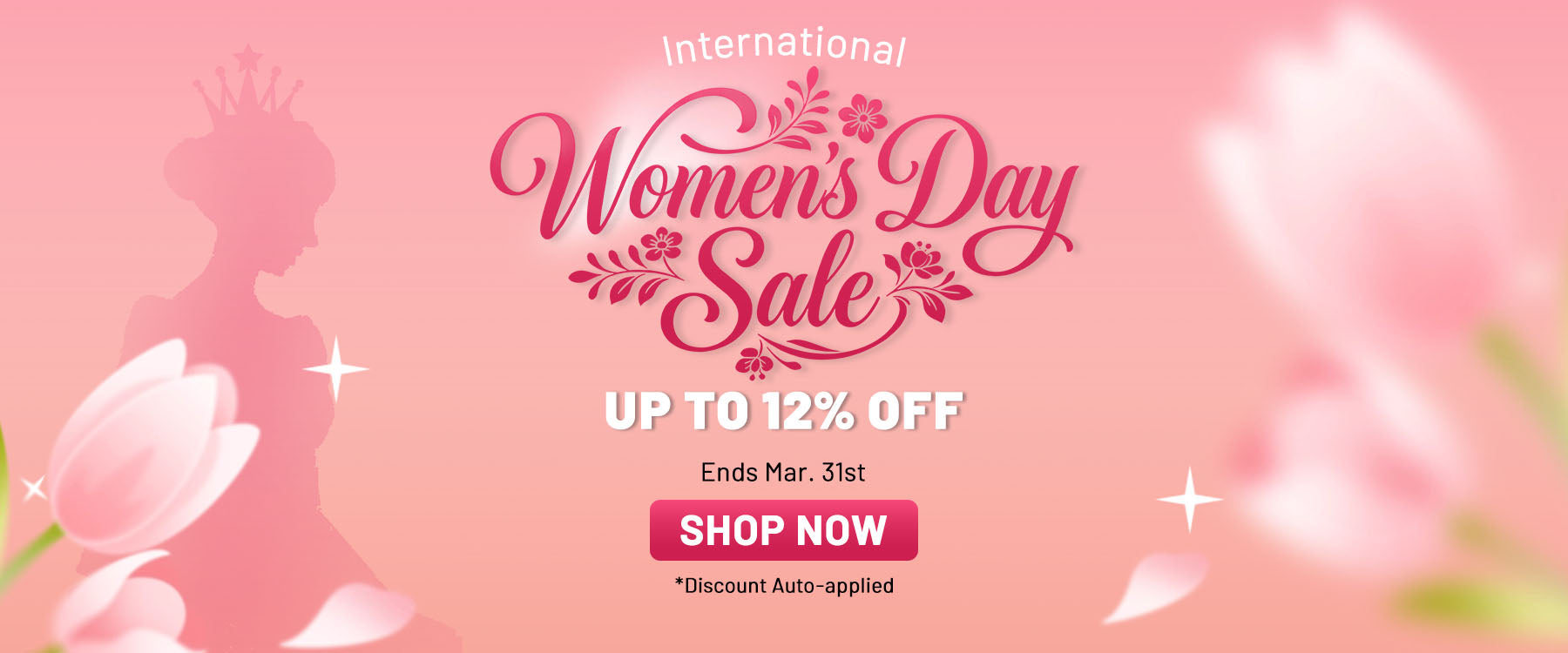 TOPENS 2026 International Women's Day Sale - 12% Off Select Items - Automatic Gate Openers Deals