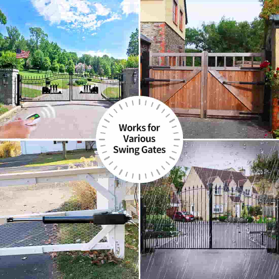Sting Gate TOPENS PW802 Heavy Duty Dual Swing Gate Opener