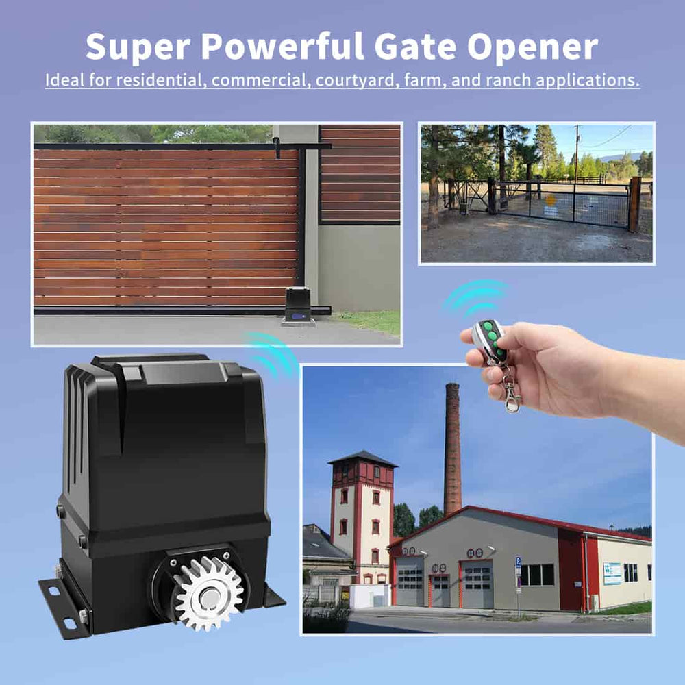 Rack And Pinion Sliding Gate Opener & Gate Operator | TOPENS