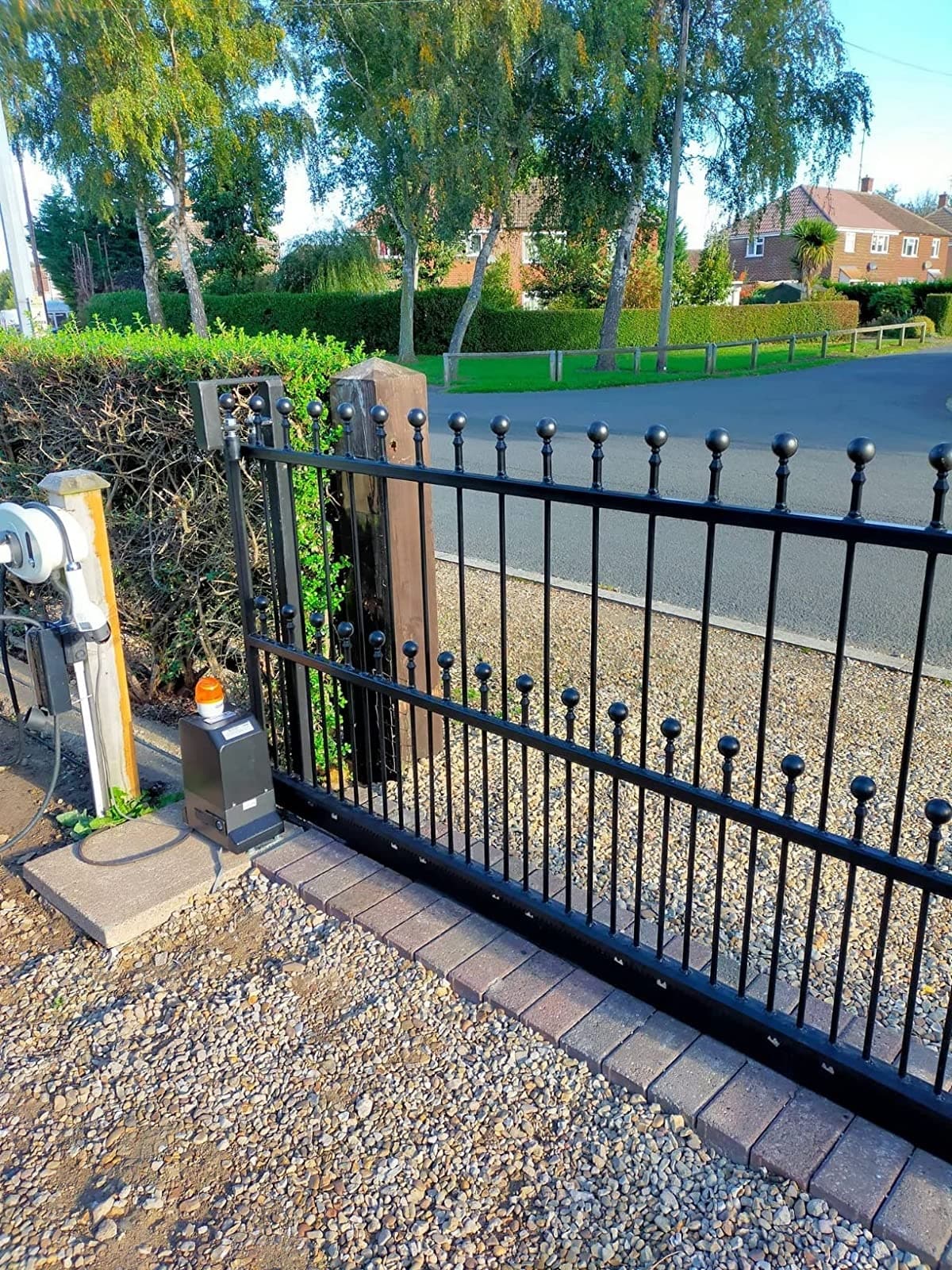 RK990T Sliding Gate Opener in real life