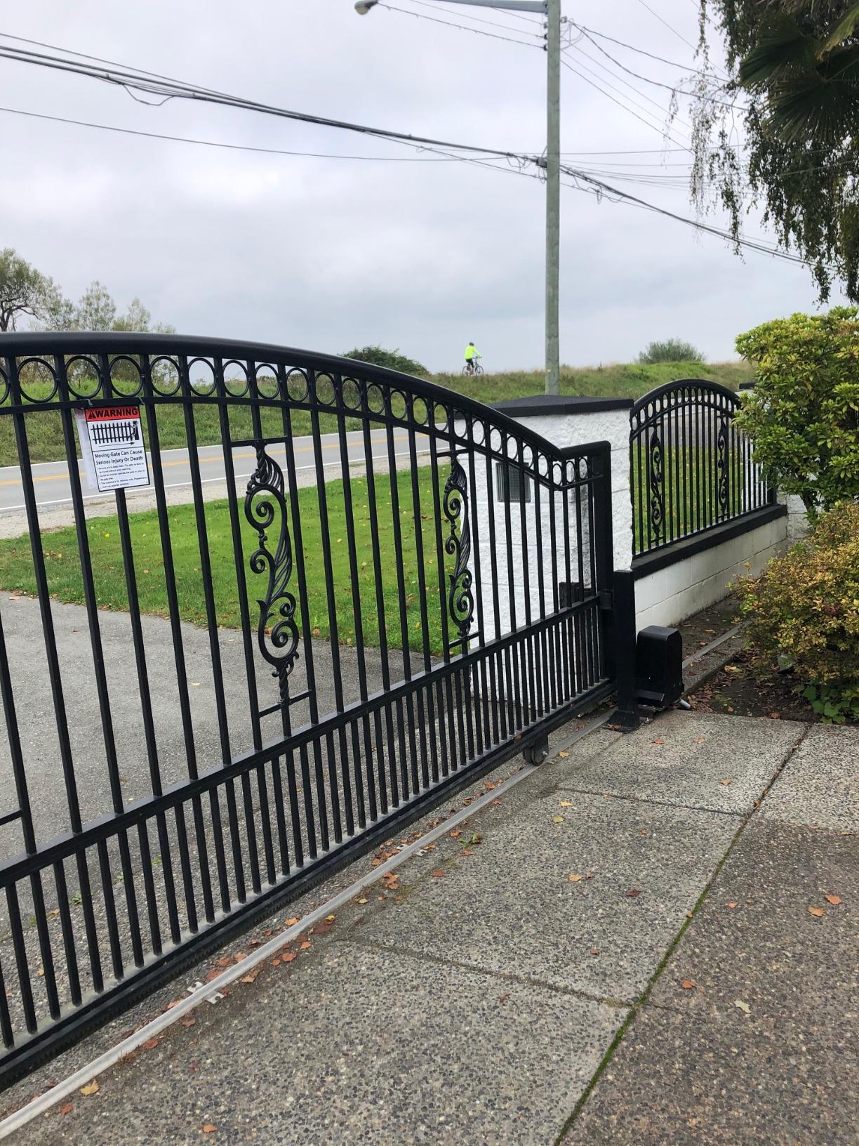 RK990T Sliding Gate Opener in real life