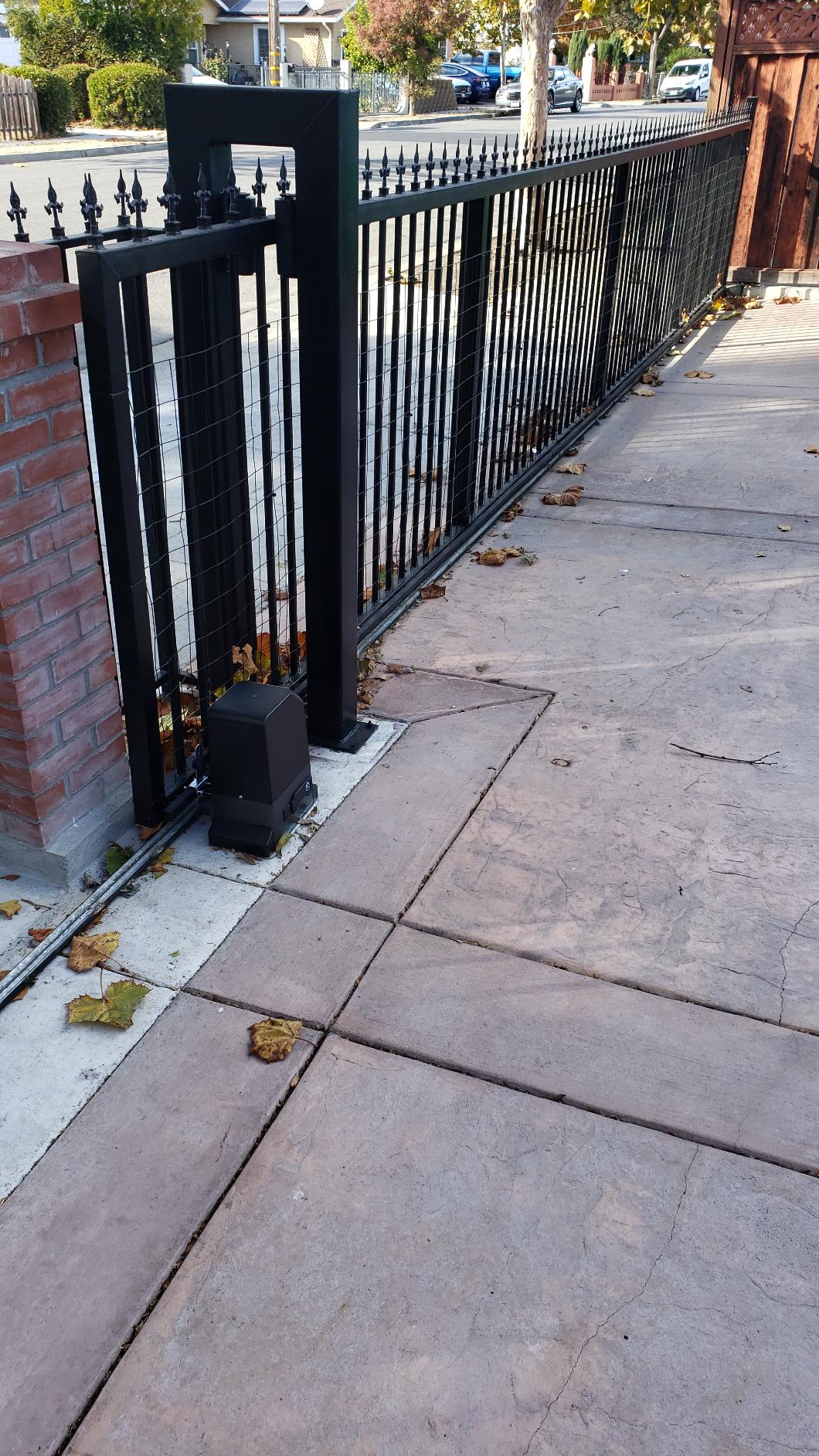 RK990T Sliding Gate Opener in real life