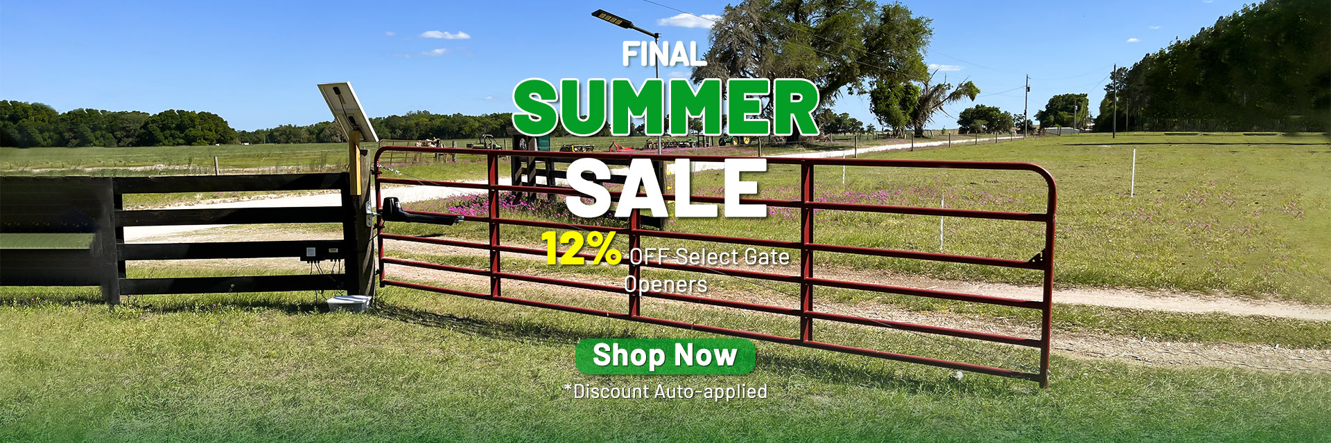 TOPENS Automatic Gate Openers 2026 Summer Sale - Up to 12% Off