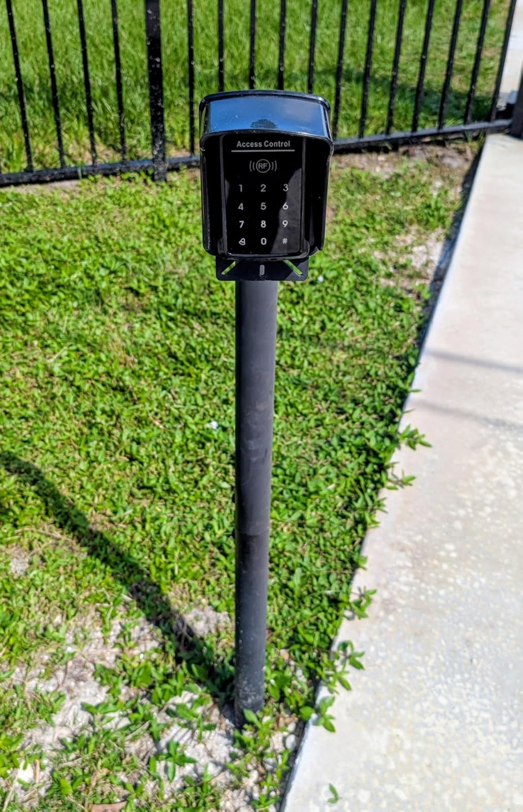 TC175P Touch Panel Wired Keypad for Automatic Gate & Garage Door Opener in real life