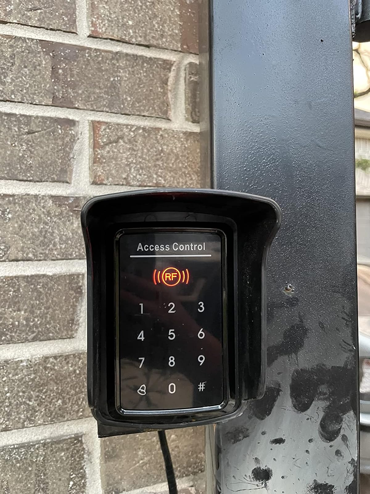 TC175P Touch Panel Wired Keypad for Automatic Gate & Garage Door Opener in real life