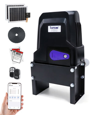 DWC500S Solar Sliding Gate Opener Chain Drive